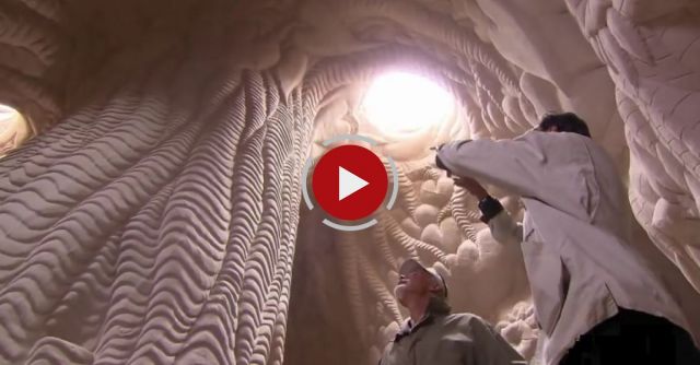 Cave-digging Artist Finds Inspiration Underground