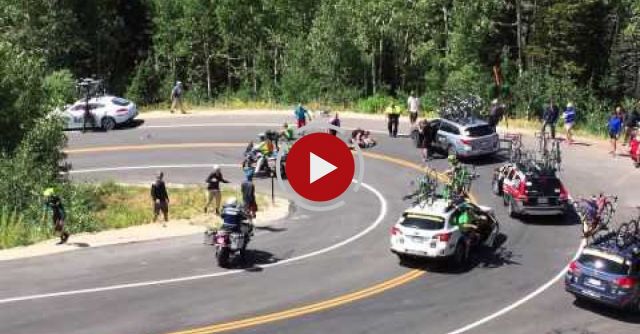 Guardsman's Pass Tour Of Utah 2015 Crash