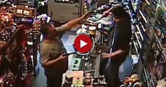 Armed Robber Meets His Match