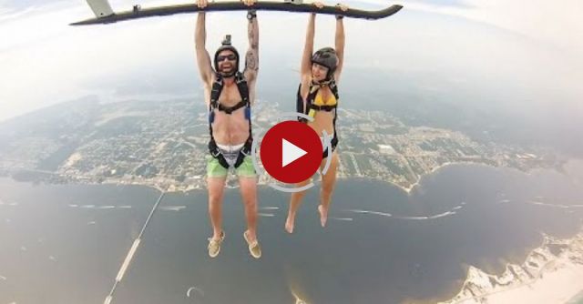 Navarre Beach Helicopter Jump