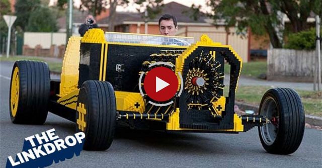 Life Size Lego Car Powered By Air