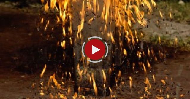 Match Head Bomb At 2500fps