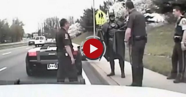 Batman Pulled Over