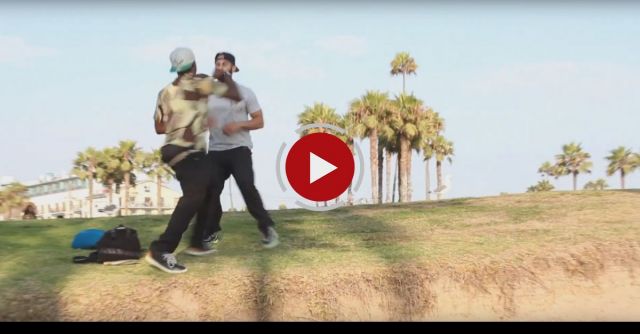 EATING PEOPLES FOOD PRANK!