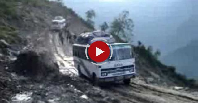 THE CRAZZY BUS DRIVE IN NEPAL