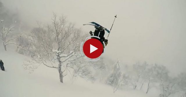 Skier Crashes Into Tree
