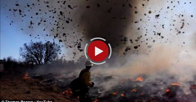 Fire Tornado In Colorado