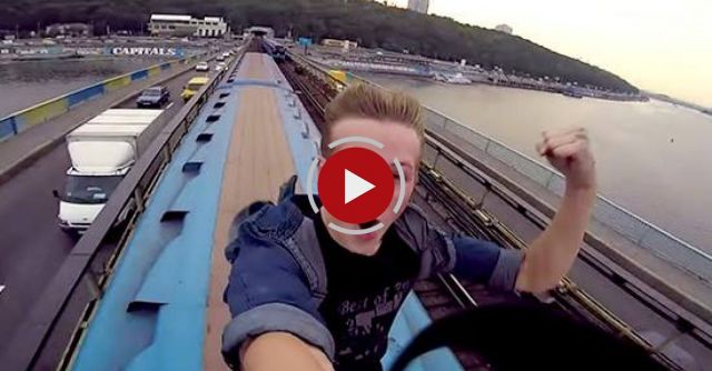 A Ride On The Roof Of The Metro Train