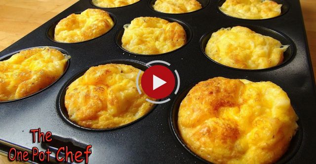 Oven Baked Mini Omelettes