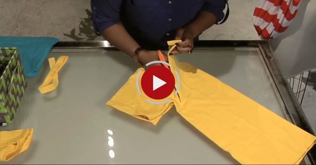 How To Repurpose An Old T-Shirt