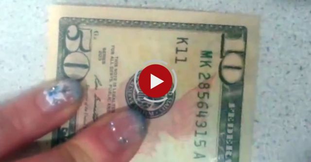 50 Dollar Bill Is Actually A 10 Dollar Bill