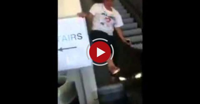 Escalator Fail!