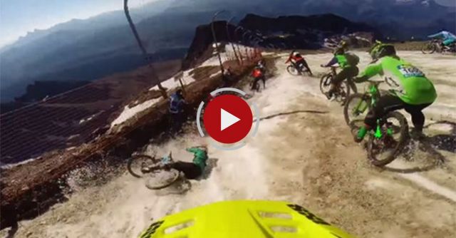 Megavalanche Glacier Carnage