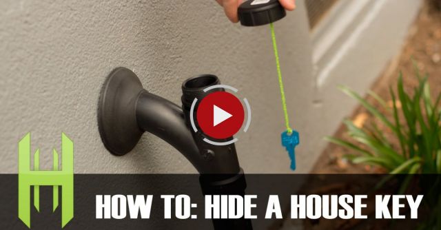 How To Hide A House Key And Never Get Locked Out Again!