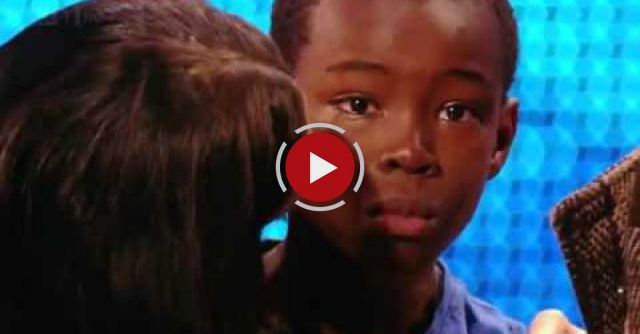 9 Year Old Boy Cries During Audition - Then Amazes Everyone