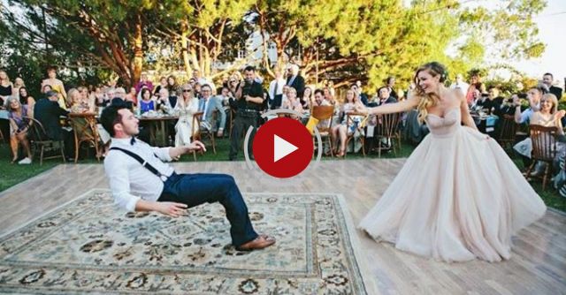 Bride Puts A Spell On Her Magician Groom During First Dance
