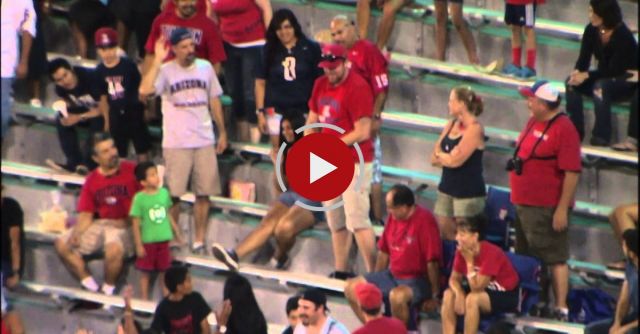 Guy At Arizona Game Doesn't Like Beach Balls
