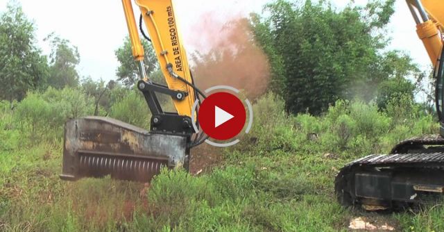 Excavator Mulchers - Land Clearing Equipment