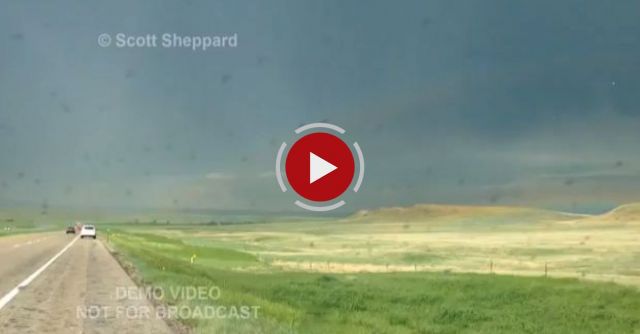 Storm Chaser Hit By Lightning 