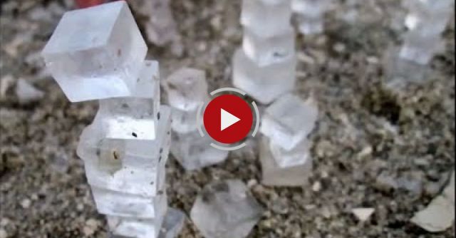 Dead Sea Amazing Natural Phenomenon In The Dead Sea - Dead Sea Salt Cubes