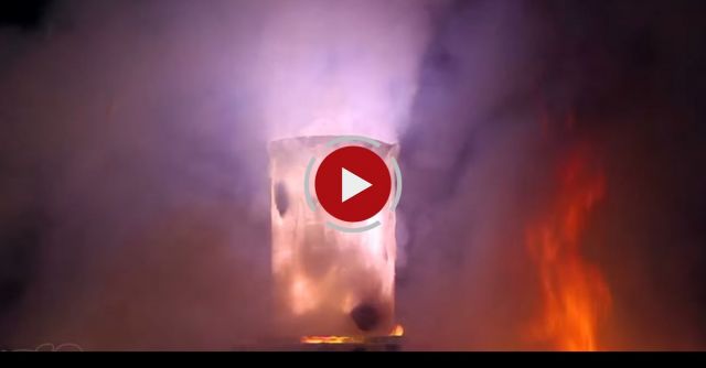 Giant Gummy Bear Fireball!