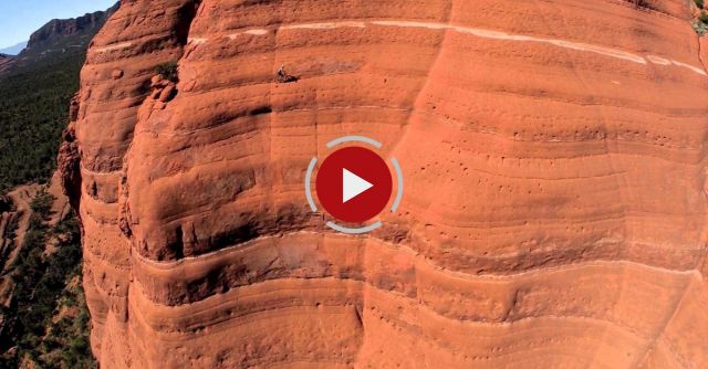 Biker Risking His Life While Riding The White Line