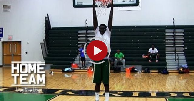 The Tallest High School Player In The World