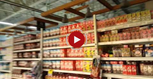 Inside The Grocery Store In Chile During Earthquake