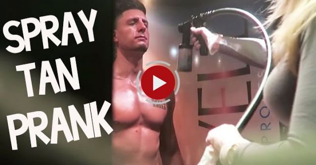 Spray Tan Prank