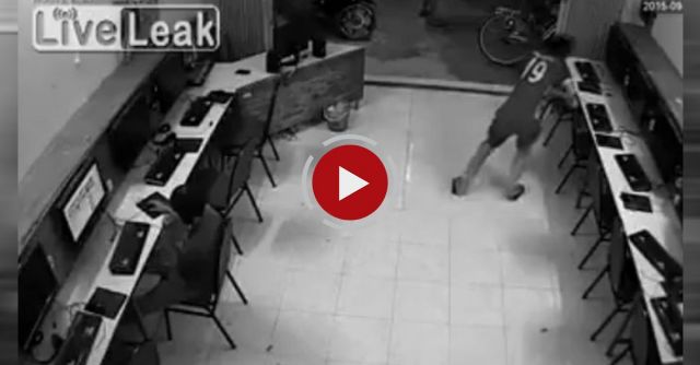 Instant Karma For Dog Abuser