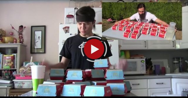 Eating 25 Big Macs In One Sitting (World Record)
