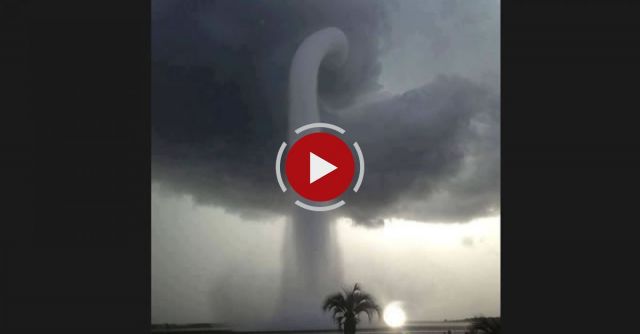 This Was Not Photoshopped. Waterspout In Tampa Bay