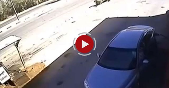 Man In Petrol Station