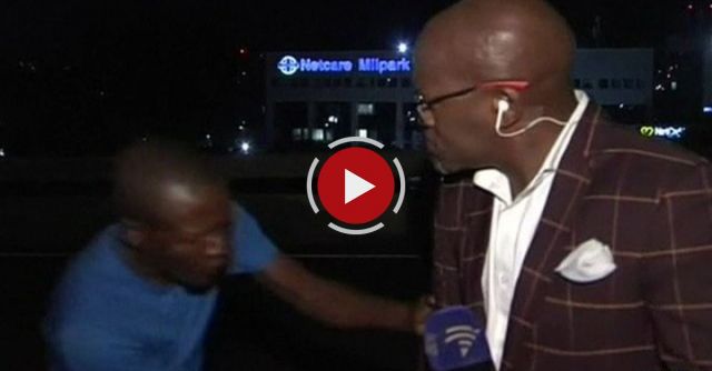 Mugging In Front Of The Cameras