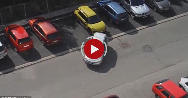 A Blonde In The Parking Lot