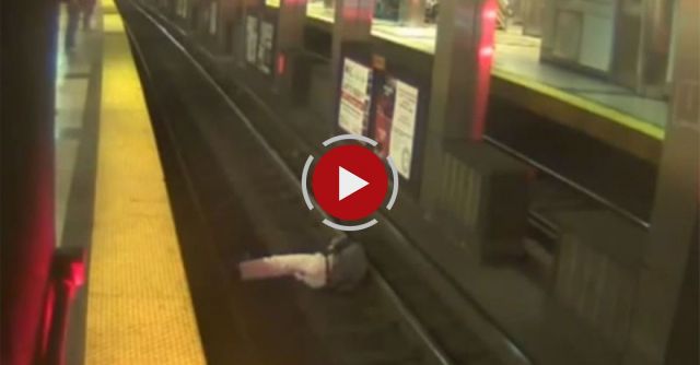 Man Falls On Subway Tracks