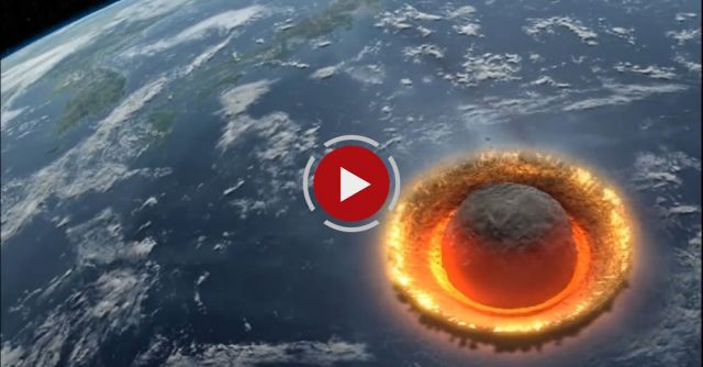 This Is What Would Happen If A Large Asteroid Were To Smash Into Earth. 