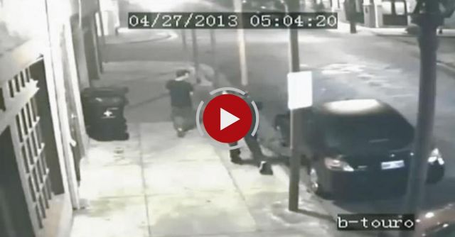 Shotgun Disarm In Real-life Robbery Situation