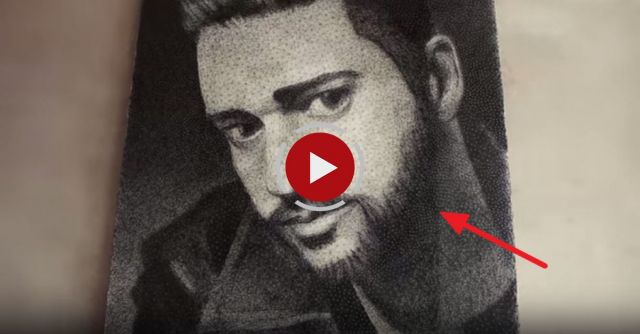 At First Glance It Looks Like A Painting, But When You Look Closer? This Is UNBELIEVABLE!