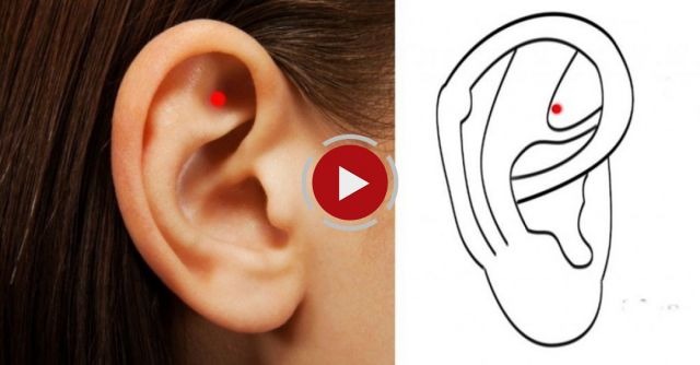 You’ll Never Believe What This Point On Your Ear Can Do. Press Once And WOW!