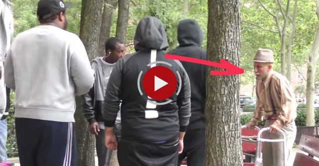 Grandpa Raps In The Hood Like A Boss