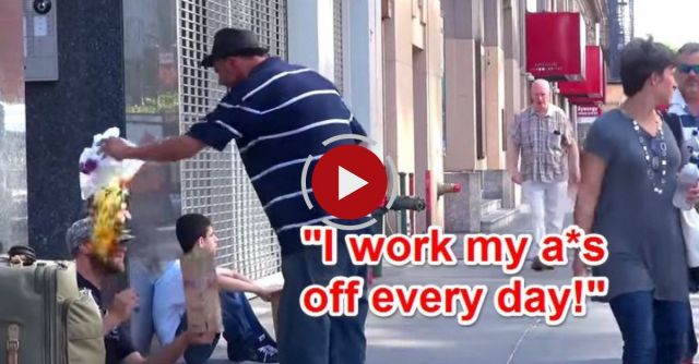 The Homeless Man VS Homeless Child