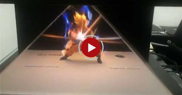 Toys Of The Future: Holographic Goku - Dragon Ball Z