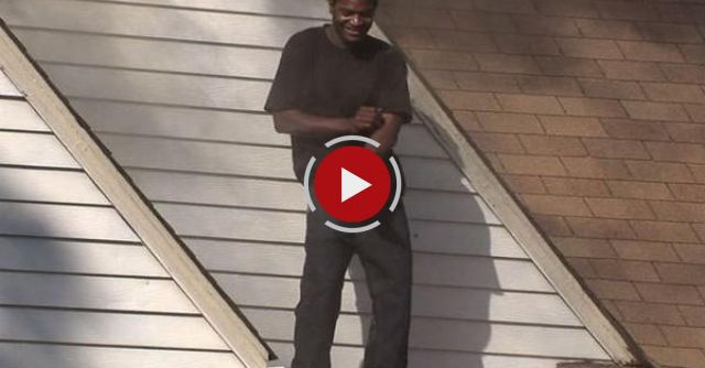 Man In Police Standoff Dances On Roof