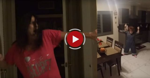 Terrifying Chucky Scare Prank!