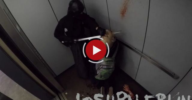 Killer Samurai Scare Prank