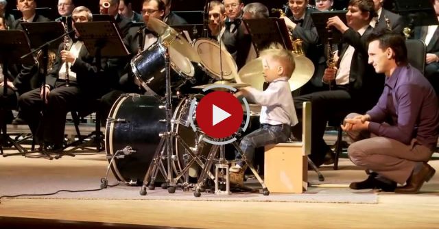 This 3 Year Old Band Leader Will Blow You Away