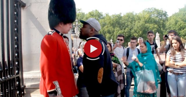 Make Way For The Queens Guard Prank