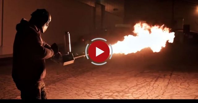 The Handheld Flamethrower