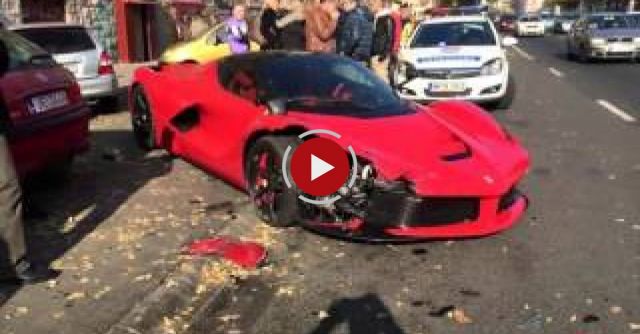 Váci út, La Ferrari Crash